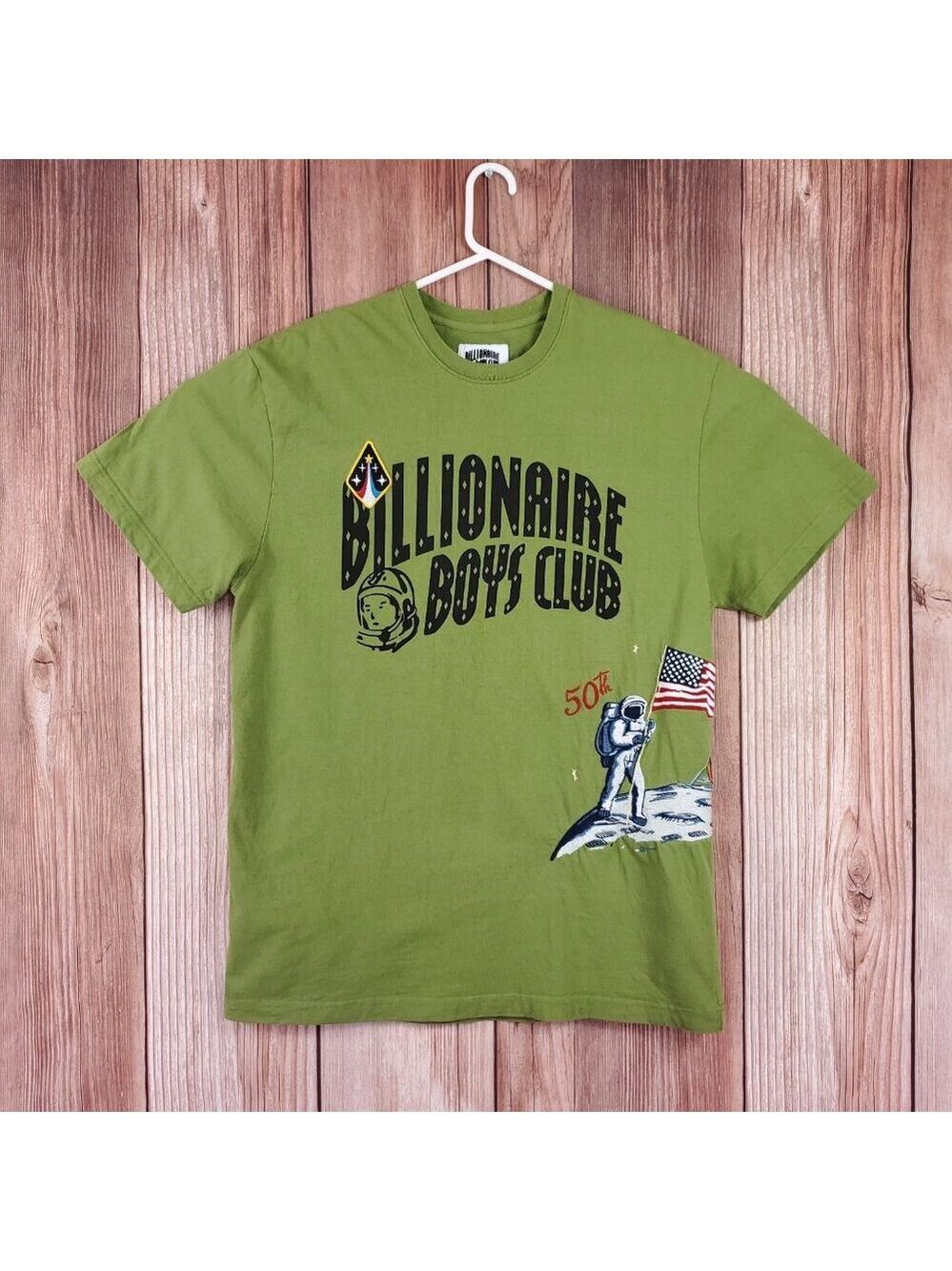 Billionaire Boys Club Mens Size Medium 50th Anniversary Moon Landing T-Shirt Tee